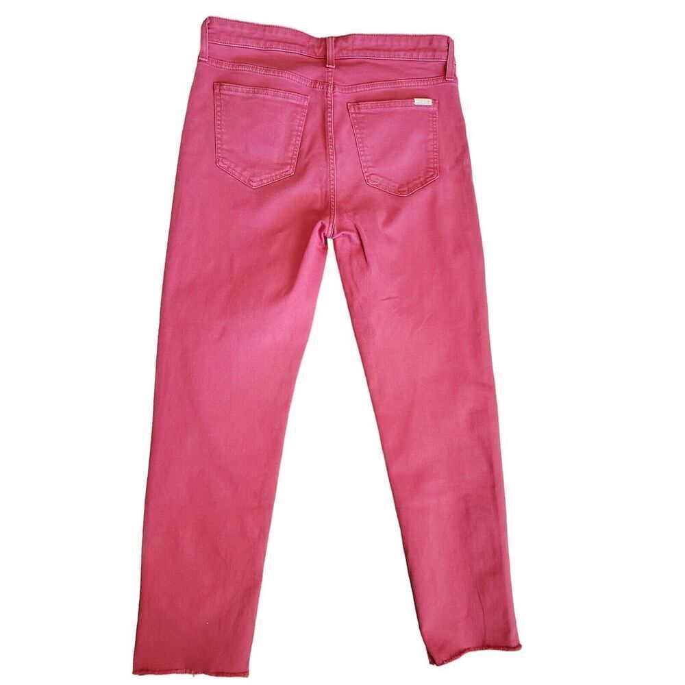 Joes Jeans Womens Size 29 Pomegranate The Milla High Rise Straight Ankle Denim - Picture 5 of 16